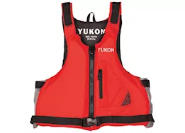 Yukon Charlie's Base Paddle Vest Series Youth Life Jacket - Red